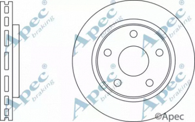 APEC BRAKING dsk3160 -  Тормозной диск